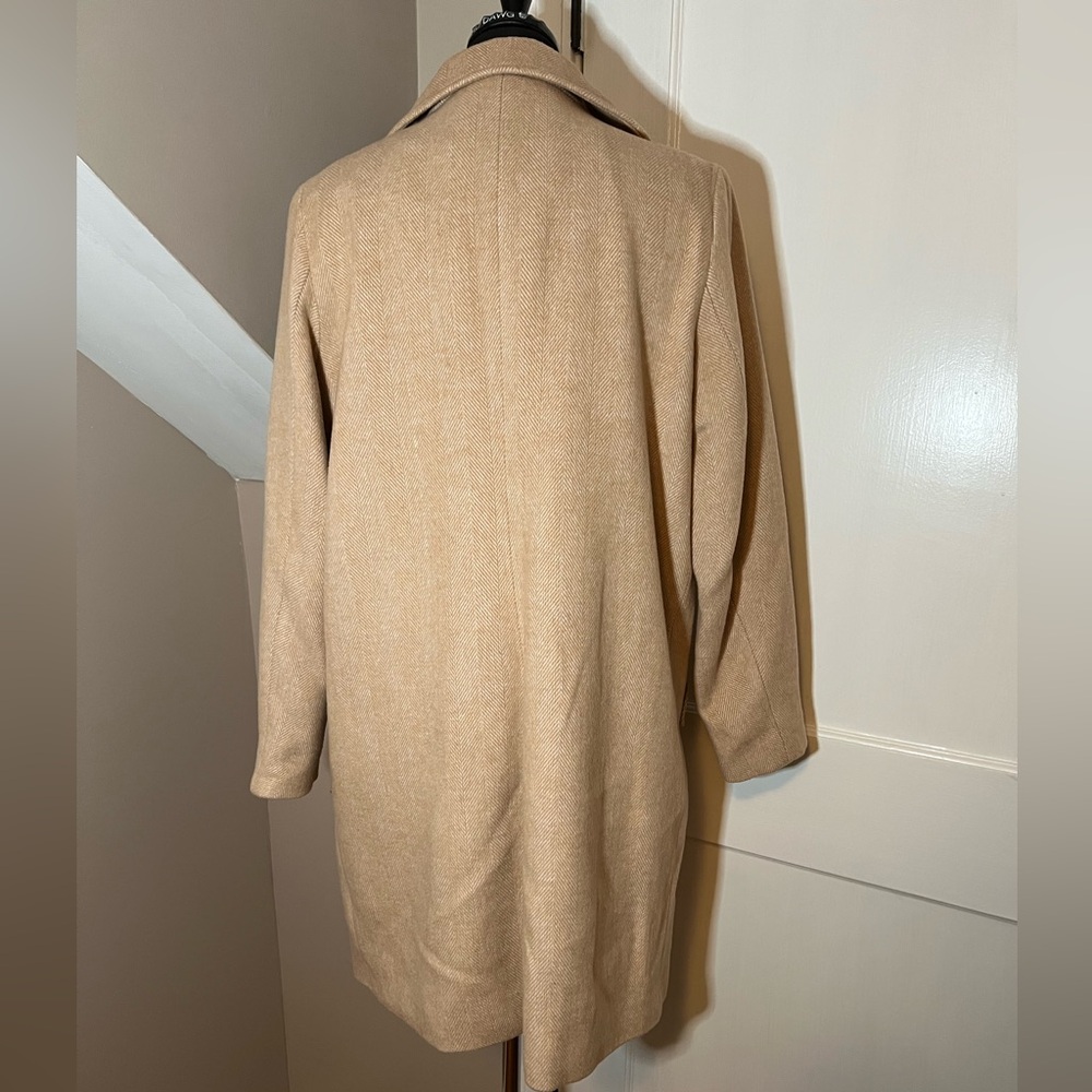 Apt9 Beige Single Button Coat - image 4
